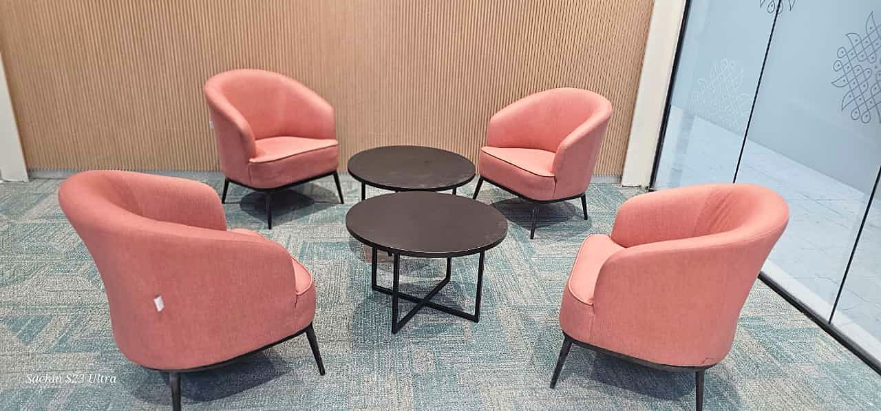 HDFC Bank &mdash; workspace furnished by Sparkal Decor