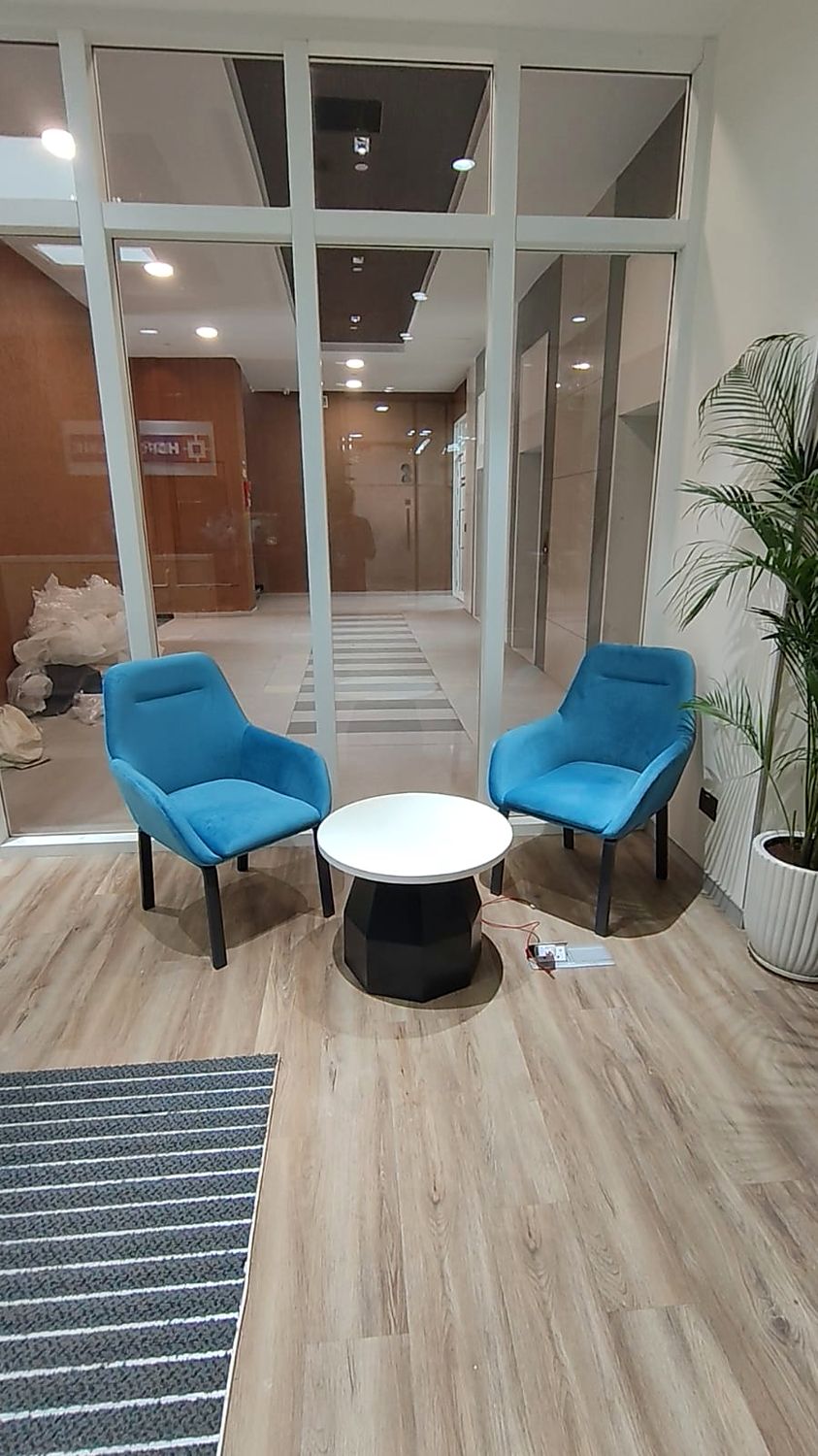 HDFC Bank &mdash; workspace furnished by Sparkal Decor