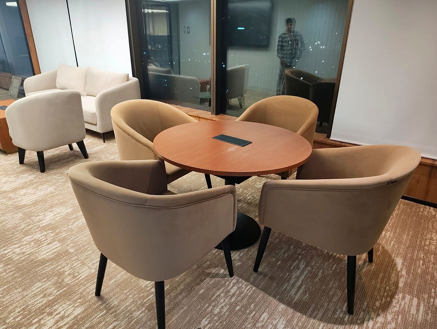 JSW &mdash; workspace furnished by Sparkal Decor