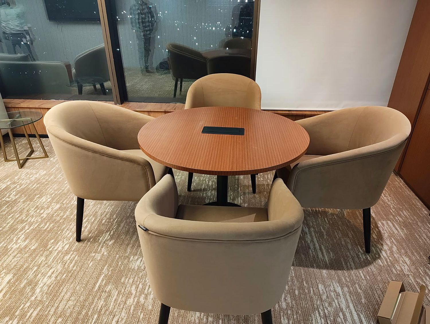 JSW &mdash; workspace furnished by Sparkal Decor