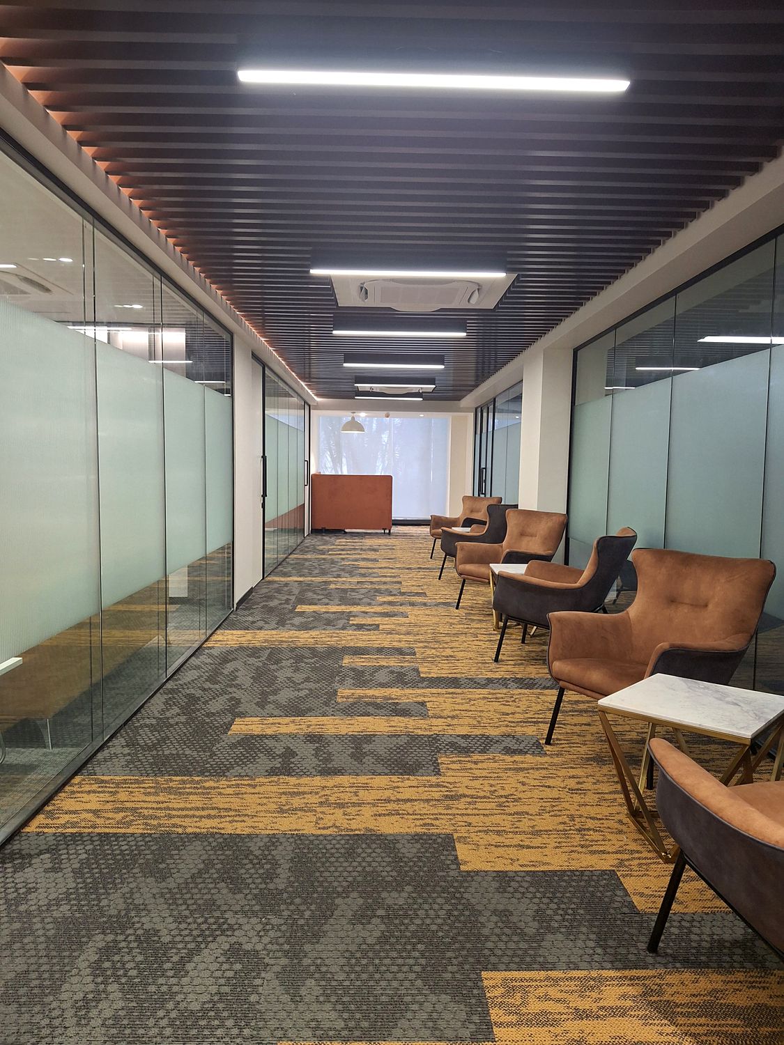 Mahindra & Mahindra &mdash; workspace furnished by Sparkal Decor