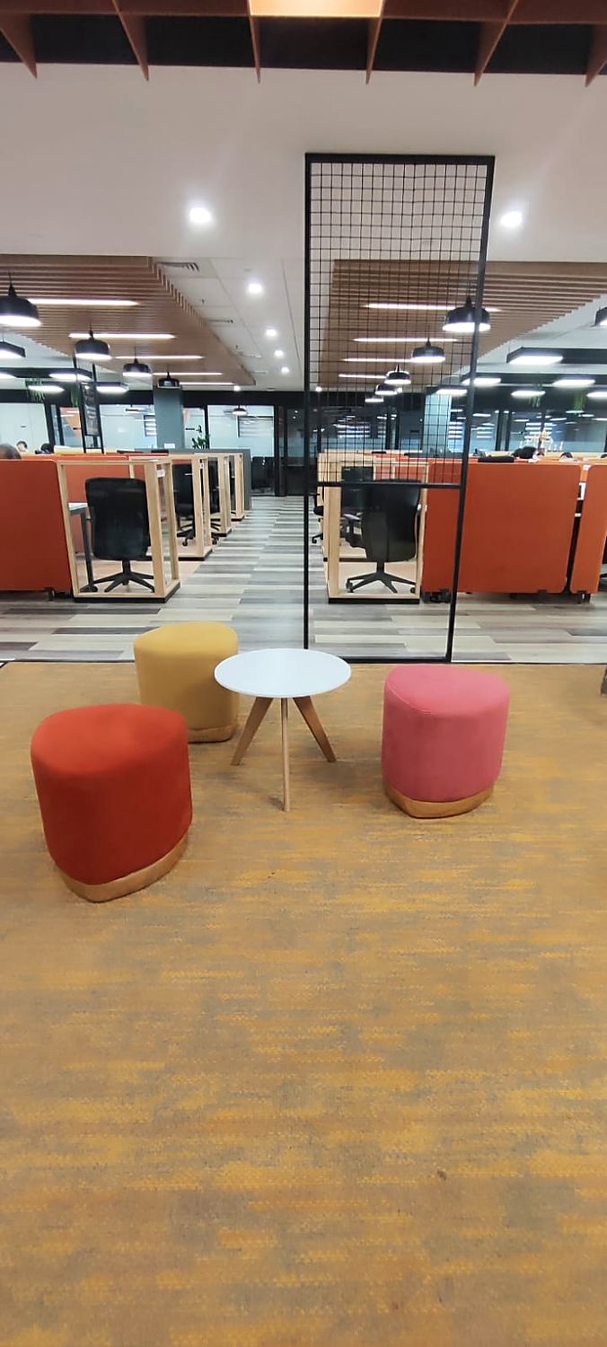 Mahindra & Mahindra &mdash; workspace furnished by Sparkal Decor