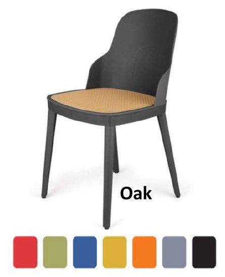 Oak &mdash; Caf&eacute; Chairs & Table Bases