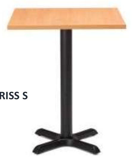 Criss S &mdash; Caf&eacute; Chairs & Table Bases