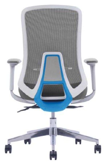 ZOY White HB &mdash; Executive & Leather Seating