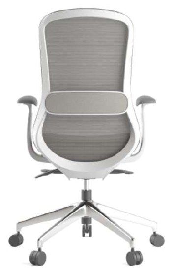 BASSEL White HB &mdash; Executive & Leather Seating