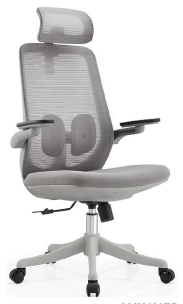 Winner Grey HB &mdash; Executive & Leather Seating