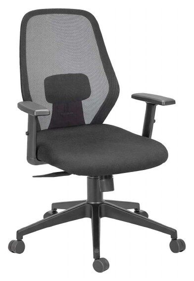 Task chair with adjustable arms