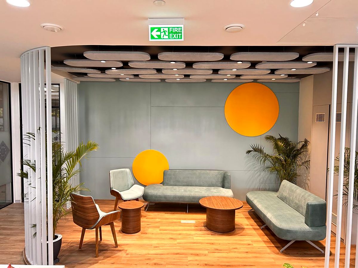 HDFC Bank &mdash; Westpark &mdash; furniture by Sparkal Decor