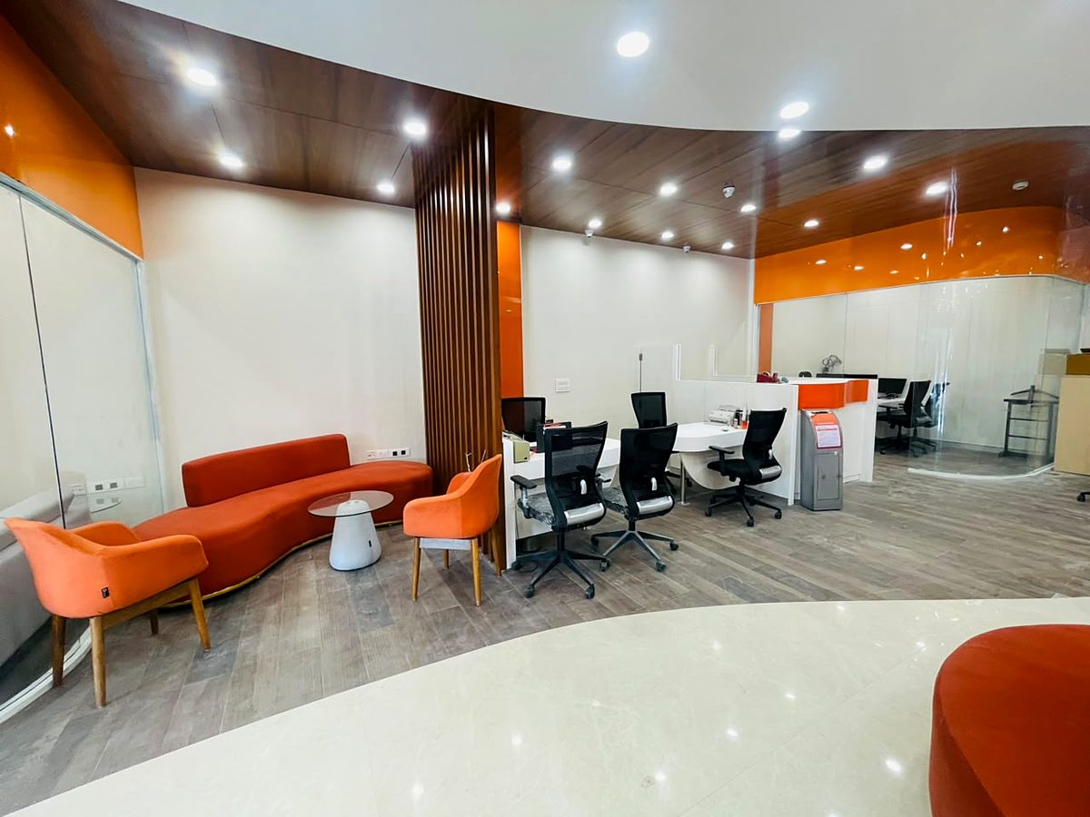 ICICI Bank &mdash; Vijayawada, Andhra Pradesh &mdash; furniture by Sparkal Decor