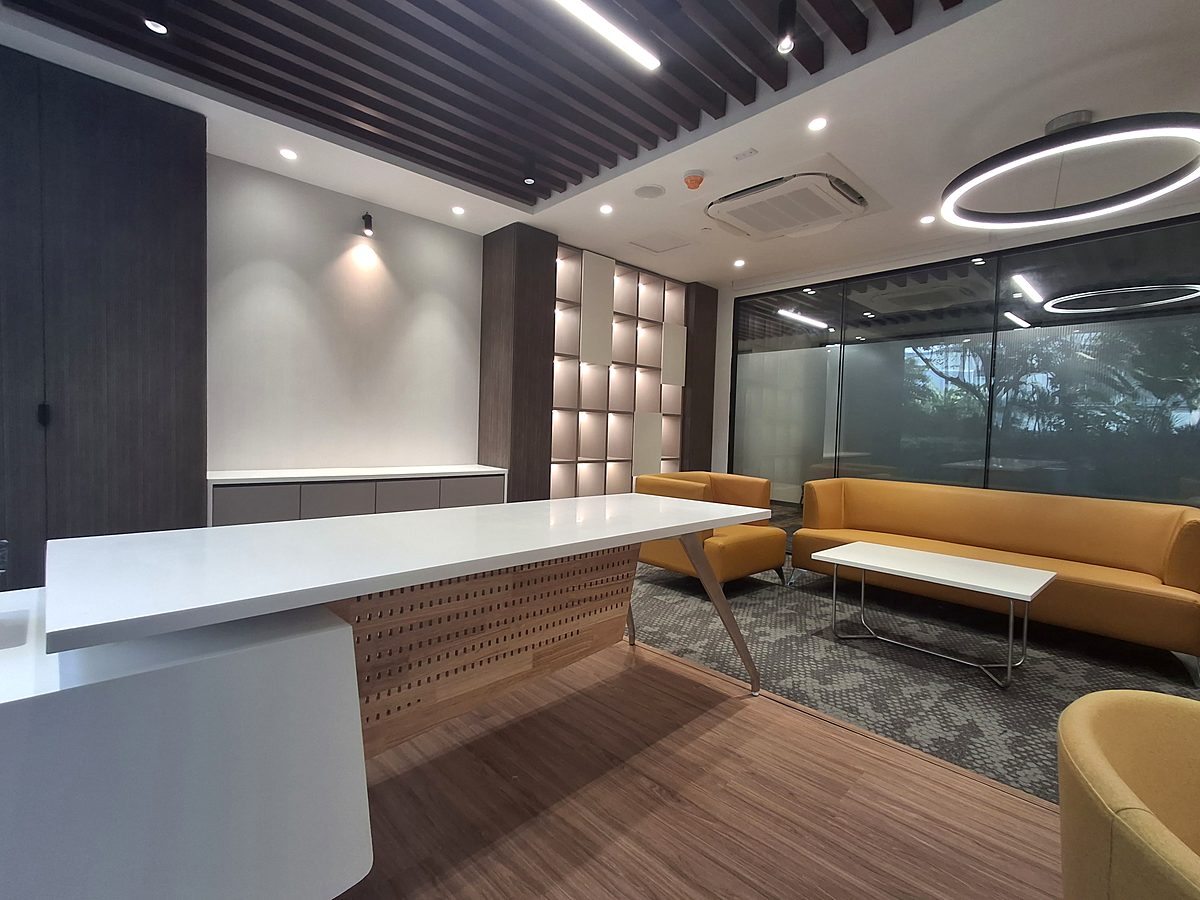 Mahindra & Mahindra &mdash; Corporate office &mdash; furniture by Sparkal Decor